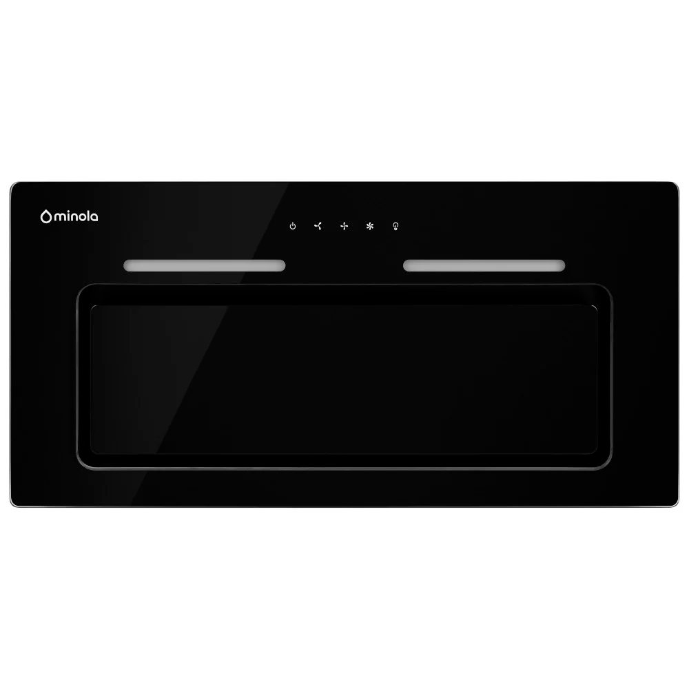 Витяжка повновбудована Minola HBI 6673 BL GLASS 1000 LED Line