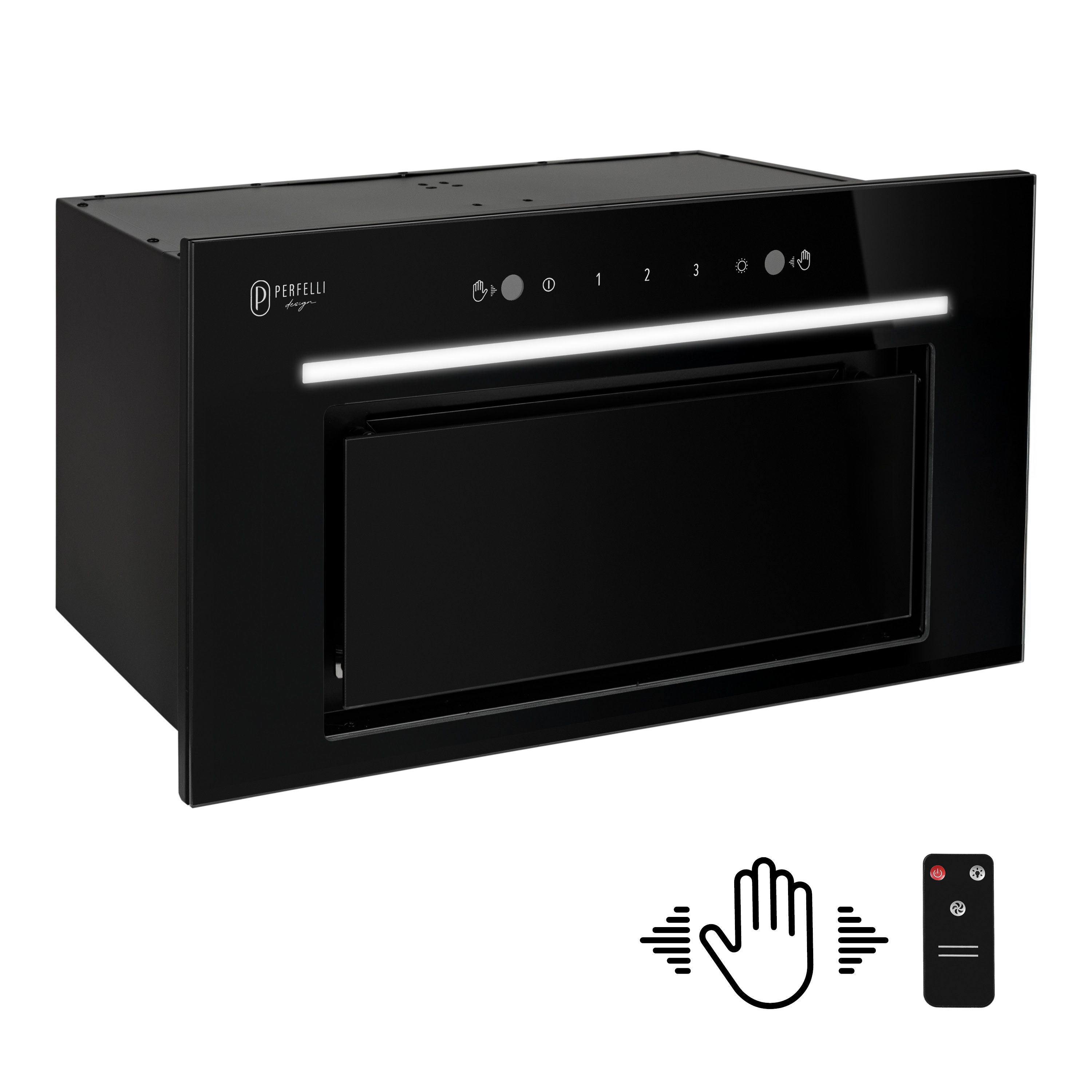 Витяжка повновбудована PERFELLI DESIGN FILINI 6 NERO