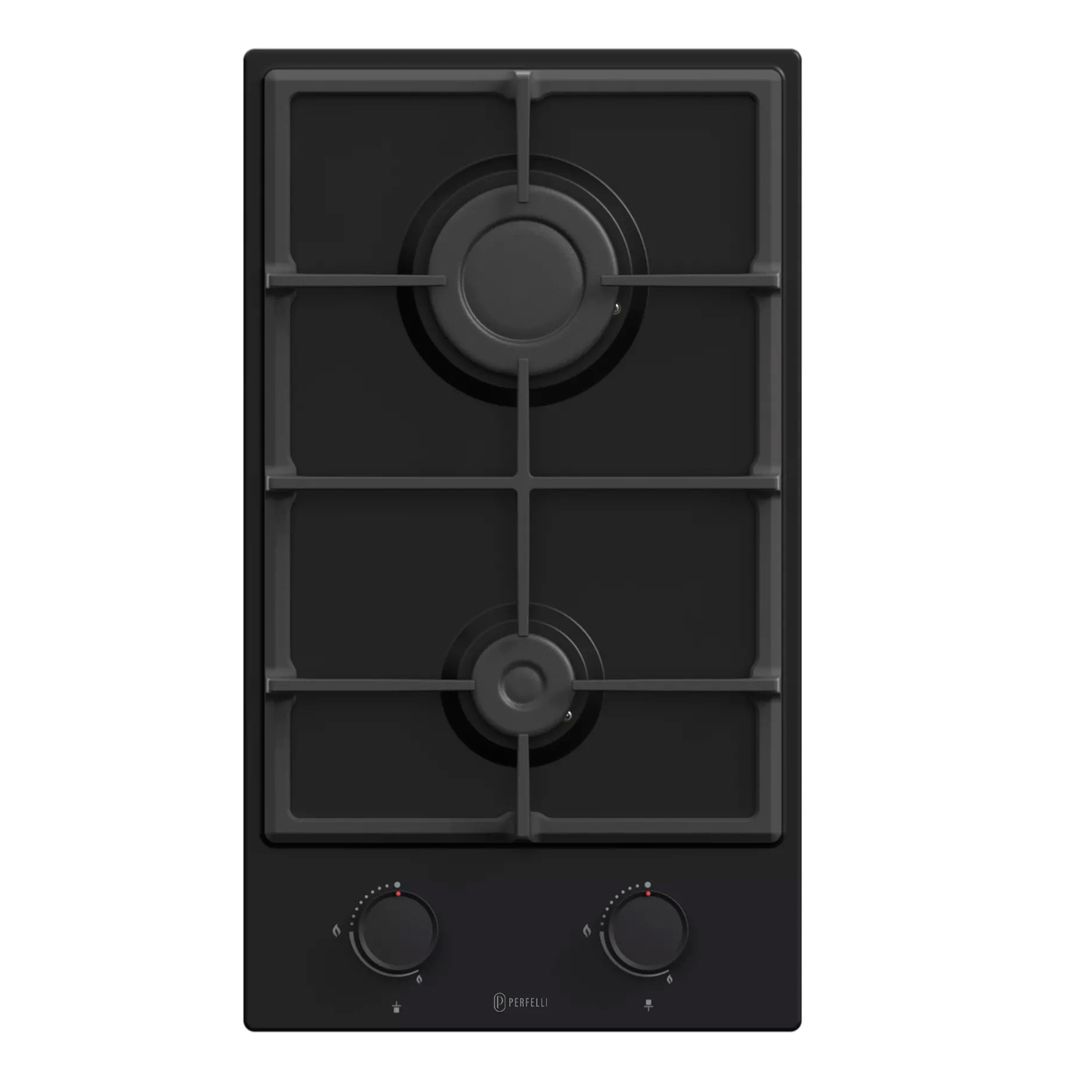 Варильна поверхня газова Domino на металі PERFELLI PERLA M32C NERO