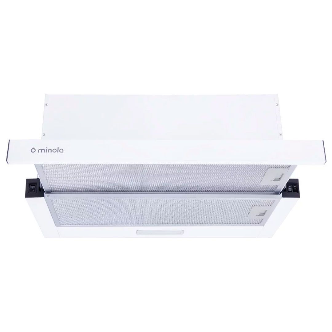 Витяжка телескопічна Minola HTL 6614 WH 1000 LED