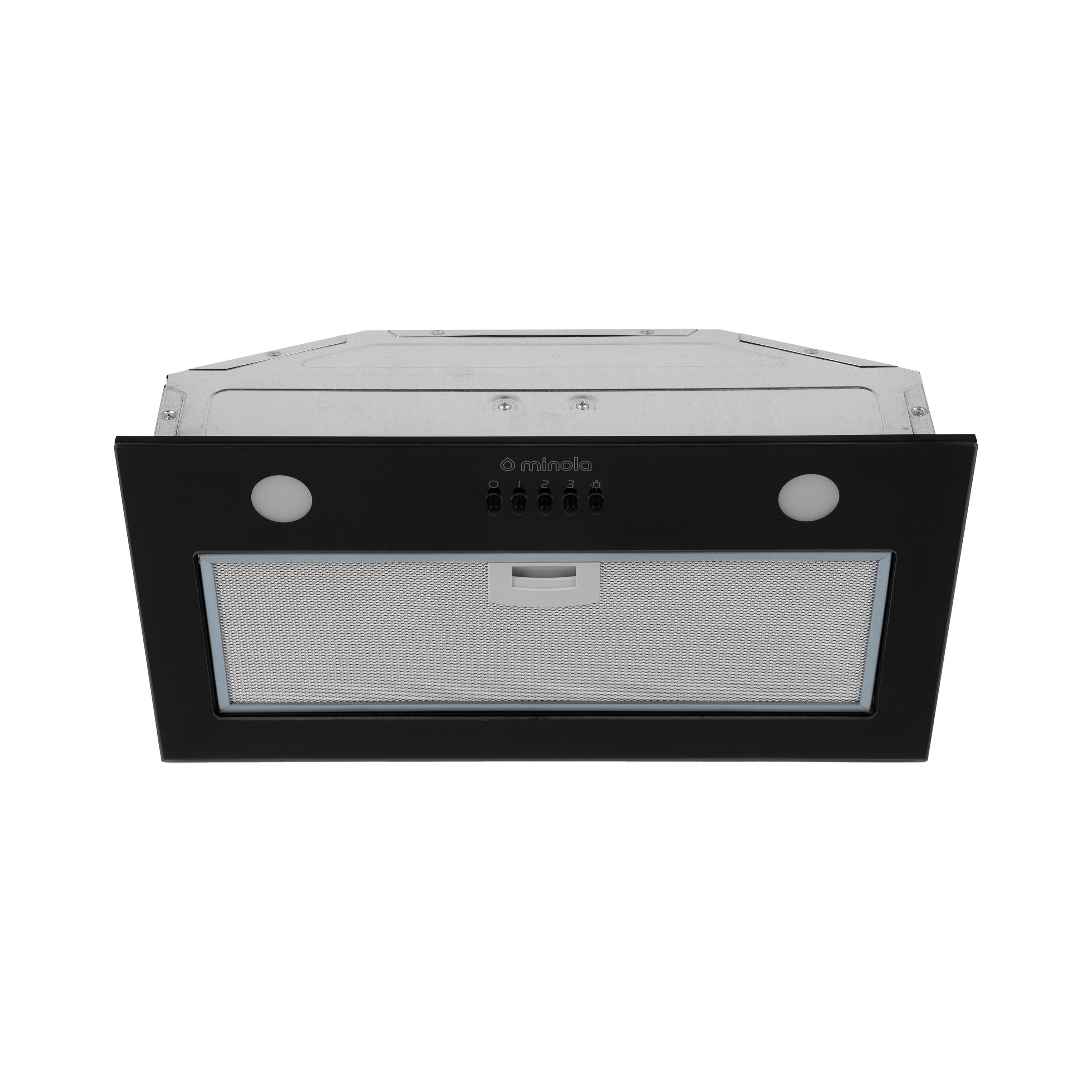 Витяжка повновбудована Minola HBI 52621 BL GLASS 700 LED