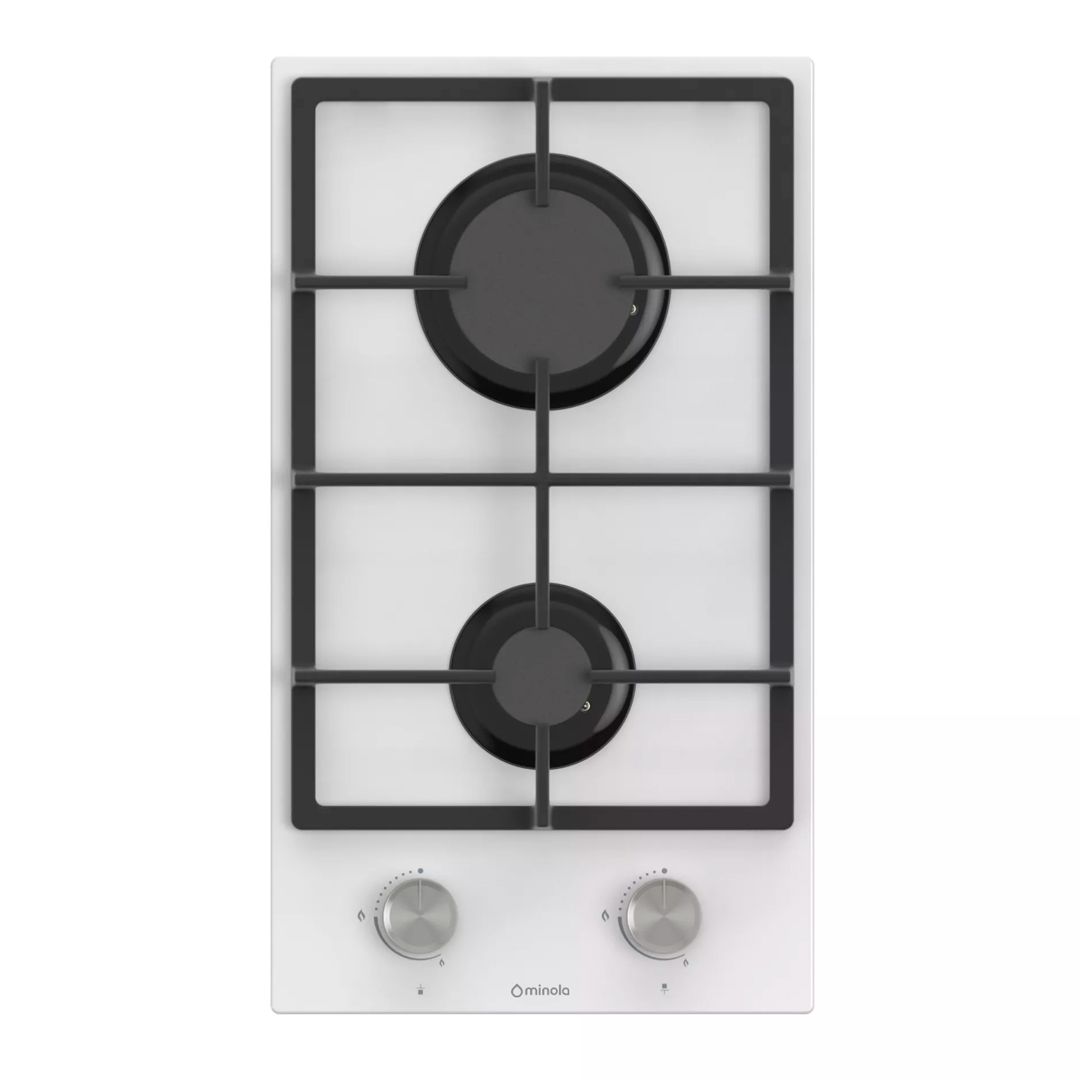 Варильна поверхня газова Domino на склі Minola MGG 31422 WH