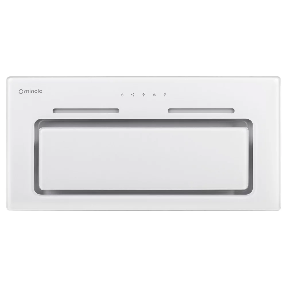 Витяжка повновбудована Minola HBI 6873 WH GLASS 1200 LED Line